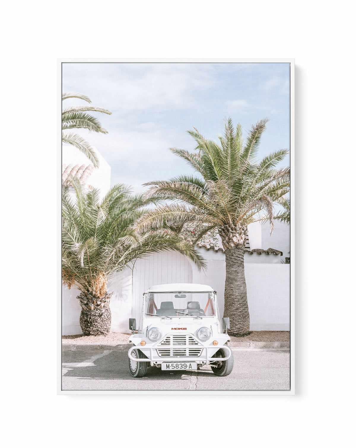Mini Moke by Teigan Geercke | Framed Canvas Art Print from Olive et Oriel where you can shop wallpaper and artworks online