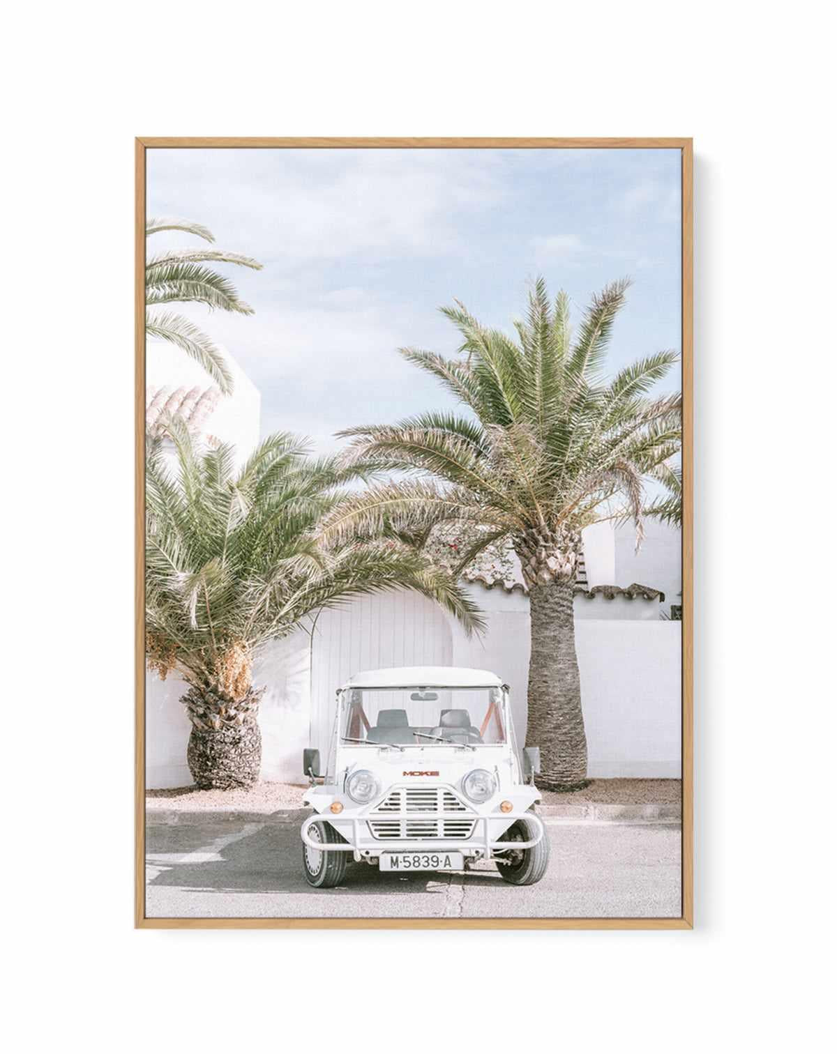 Mini Moke by Teigan Geercke | Framed Canvas Art Print from Olive et Oriel where you can shop wallpaper and artworks online