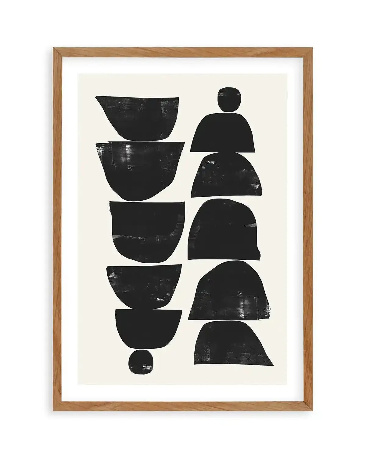 Minimal Plant by Dan Hobday Art Print-PRINT-Olive et Oriel-Dan Hobday-50x70 cm | 19.6" x 27.5"-Walnut-With White Border-Buy-Australian-Art-Prints-Online-with-Olive-et-Oriel-Your-Artwork-Specialists-Austrailia-Decorate-With-Coastal-Photo-Wall-Art-Prints-From-Our-Beach-House-Artwork-Collection-Fine-Poster-and-Framed-Artwork