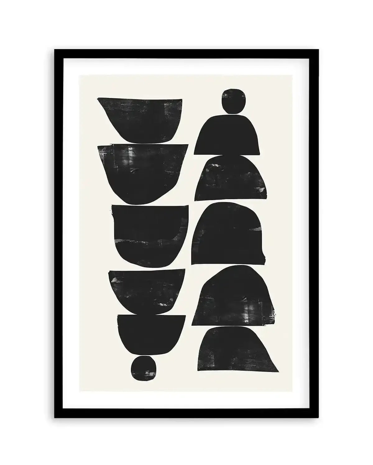 Minimal Plant by Dan Hobday Art Print-PRINT-Olive et Oriel-Dan Hobday-A5 | 5.8" x 8.3" | 14.8 x 21cm-Black-With White Border-Buy-Australian-Art-Prints-Online-with-Olive-et-Oriel-Your-Artwork-Specialists-Austrailia-Decorate-With-Coastal-Photo-Wall-Art-Prints-From-Our-Beach-House-Artwork-Collection-Fine-Poster-and-Framed-Artwork