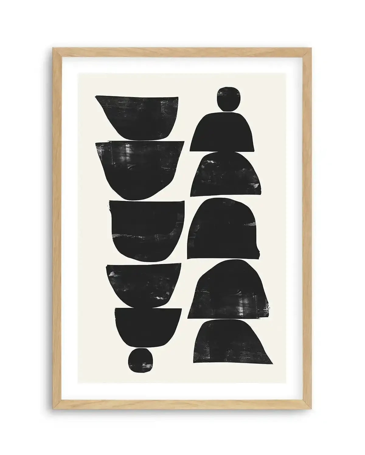 Minimal Plant by Dan Hobday Art Print-PRINT-Olive et Oriel-Dan Hobday-A5 | 5.8" x 8.3" | 14.8 x 21cm-Oak-With White Border-Buy-Australian-Art-Prints-Online-with-Olive-et-Oriel-Your-Artwork-Specialists-Austrailia-Decorate-With-Coastal-Photo-Wall-Art-Prints-From-Our-Beach-House-Artwork-Collection-Fine-Poster-and-Framed-Artwork