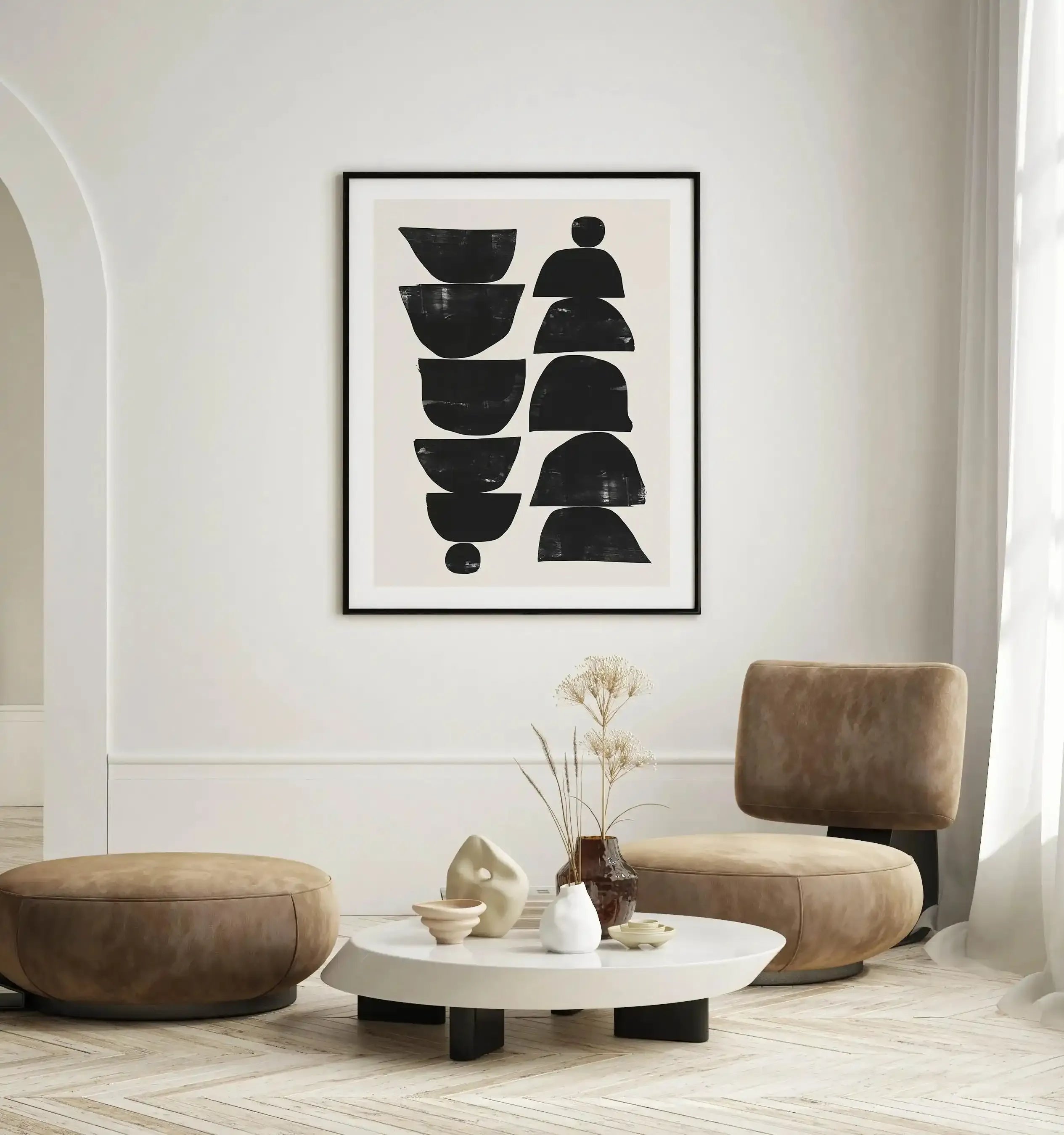 Minimal Plant by Dan Hobday Art Print-PRINT-Olive et Oriel-Dan Hobday-Buy-Australian-Art-Prints-Online-with-Olive-et-Oriel-Your-Artwork-Specialists-Austrailia-Decorate-With-Coastal-Photo-Wall-Art-Prints-From-Our-Beach-House-Artwork-Collection-Fine-Poster-and-Framed-Artwork