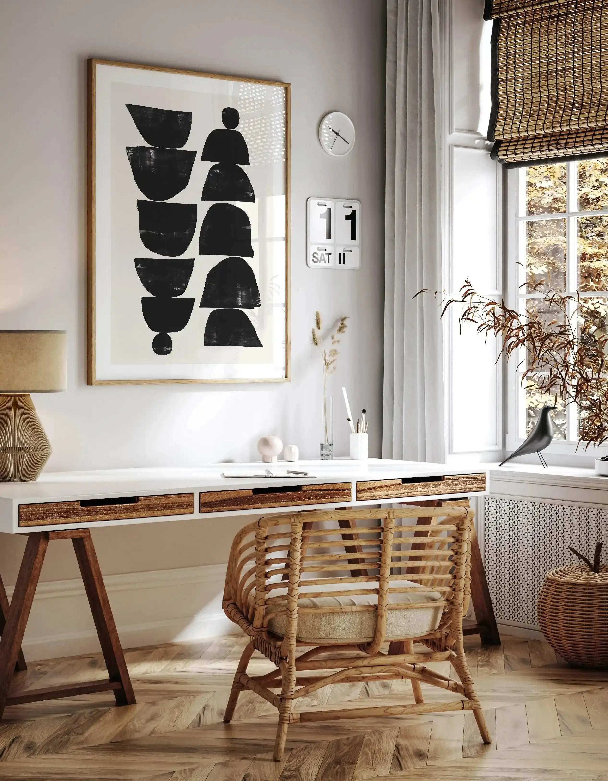 Minimal Plant by Dan Hobday Art Print-PRINT-Olive et Oriel-Dan Hobday-Buy-Australian-Art-Prints-Online-with-Olive-et-Oriel-Your-Artwork-Specialists-Austrailia-Decorate-With-Coastal-Photo-Wall-Art-Prints-From-Our-Beach-House-Artwork-Collection-Fine-Poster-and-Framed-Artwork