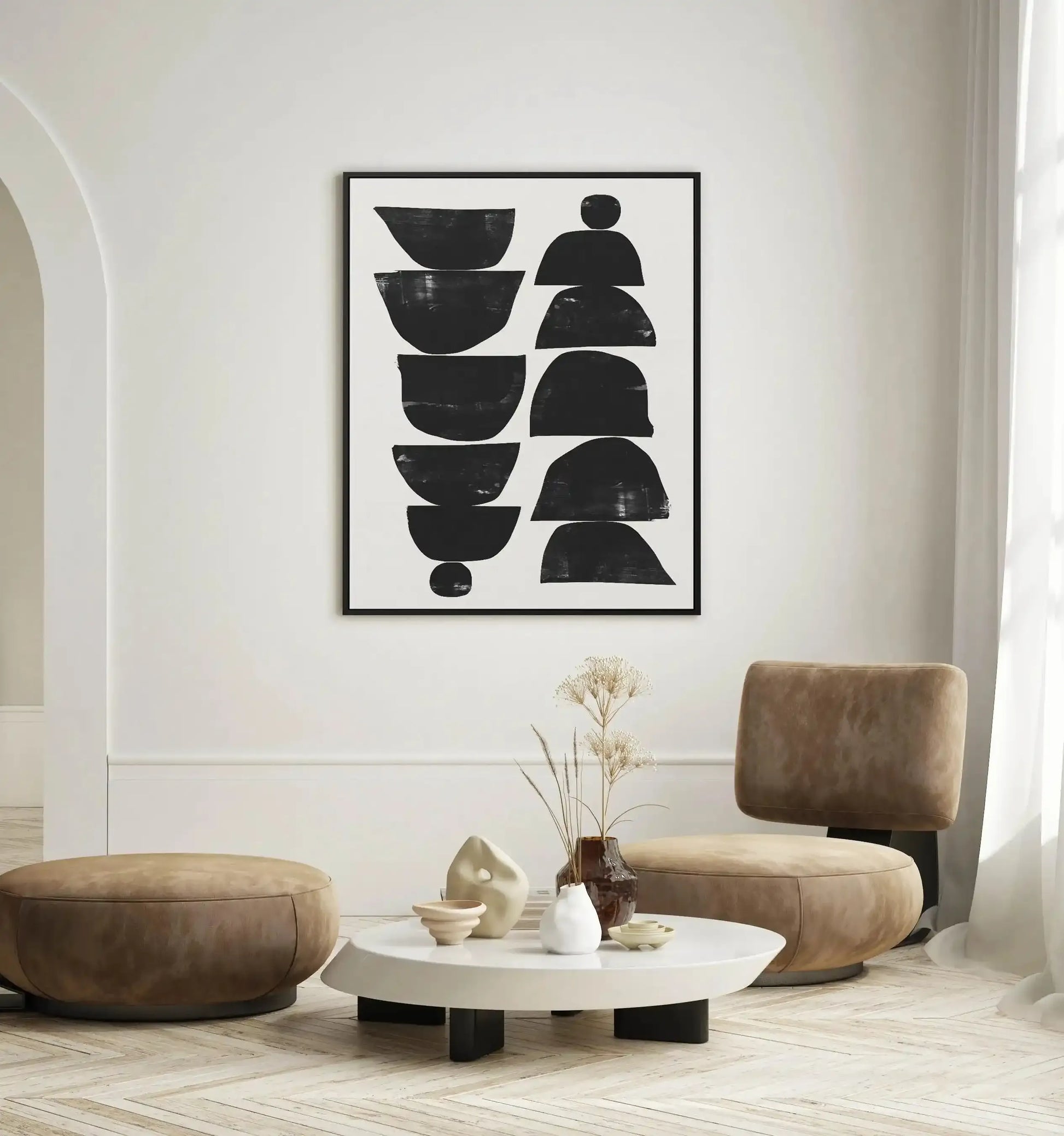 Minimal Plant by Dan Hobday | Framed Canvas-CANVAS-You can shop wall art online with Olive et Oriel for everything from abstract art to fun kids wall art. Our beautiful modern art prints and canvas art are available from large canvas prints to wall art paintings and our proudly Australian artwork collection offers only the highest quality framed large wall art and canvas art Australia - You can buy fashion photography prints or Hampton print posters and paintings on canvas from Olive et Oriel an