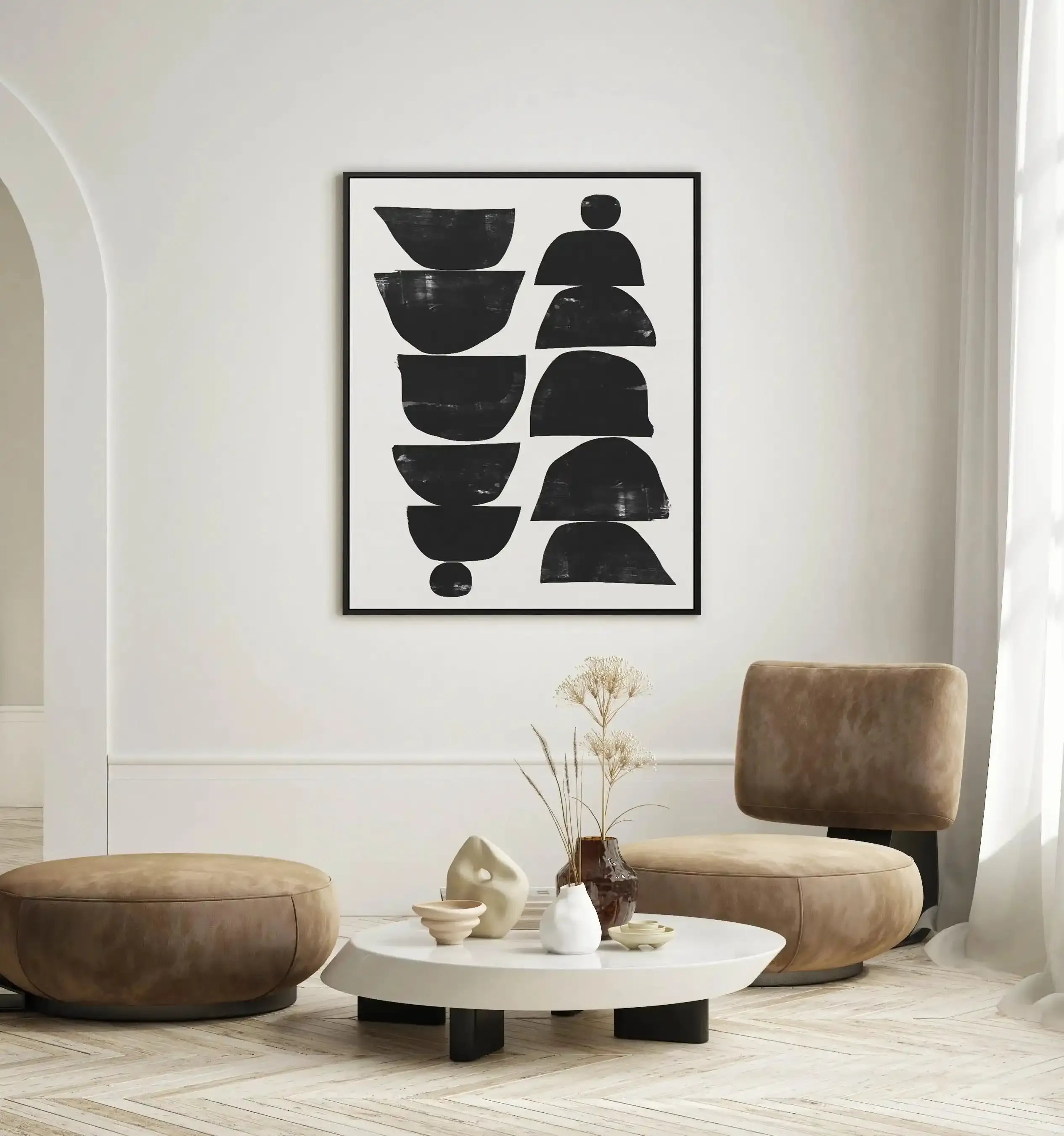 Minimal Plant by Dan Hobday | Framed Canvas-CANVAS-You can shop wall art online with Olive et Oriel for everything from abstract art to fun kids wall art. Our beautiful modern art prints and canvas art are available from large canvas prints to wall art paintings and our proudly Australian artwork collection offers only the highest quality framed large wall art and canvas art Australia - You can buy fashion photography prints or Hampton print posters and paintings on canvas from Olive et Oriel an