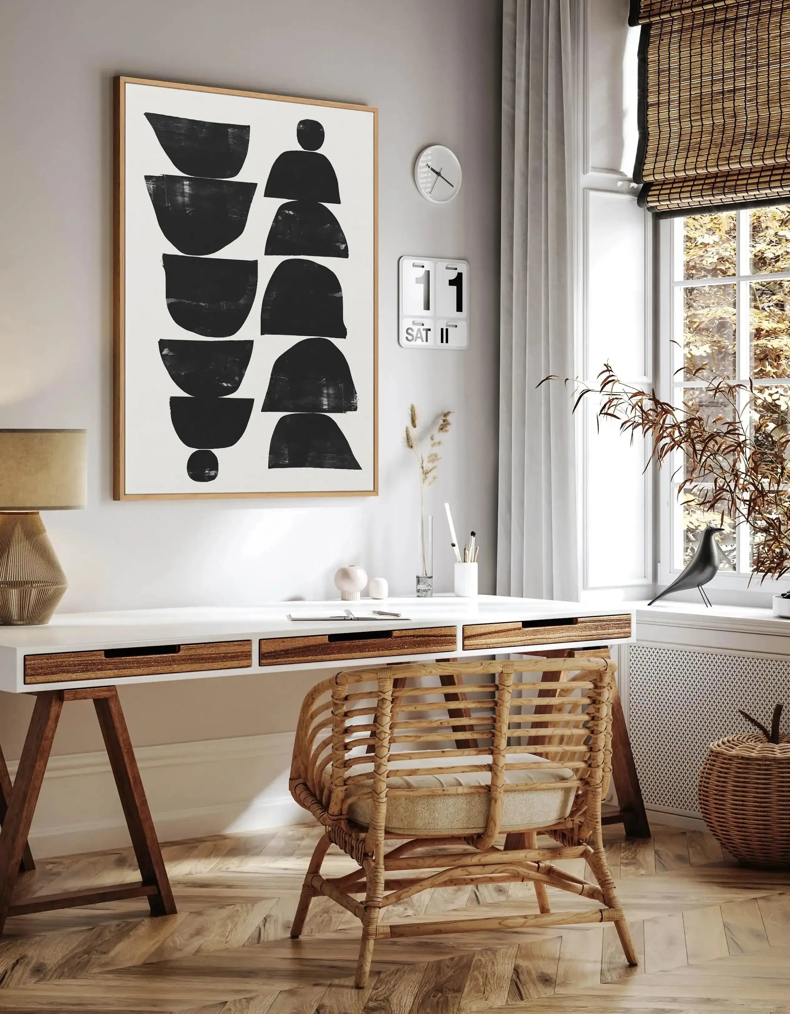 Minimal Plant by Dan Hobday | Framed Canvas-CANVAS-You can shop wall art online with Olive et Oriel for everything from abstract art to fun kids wall art. Our beautiful modern art prints and canvas art are available from large canvas prints to wall art paintings and our proudly Australian artwork collection offers only the highest quality framed large wall art and canvas art Australia - You can buy fashion photography prints or Hampton print posters and paintings on canvas from Olive et Oriel an