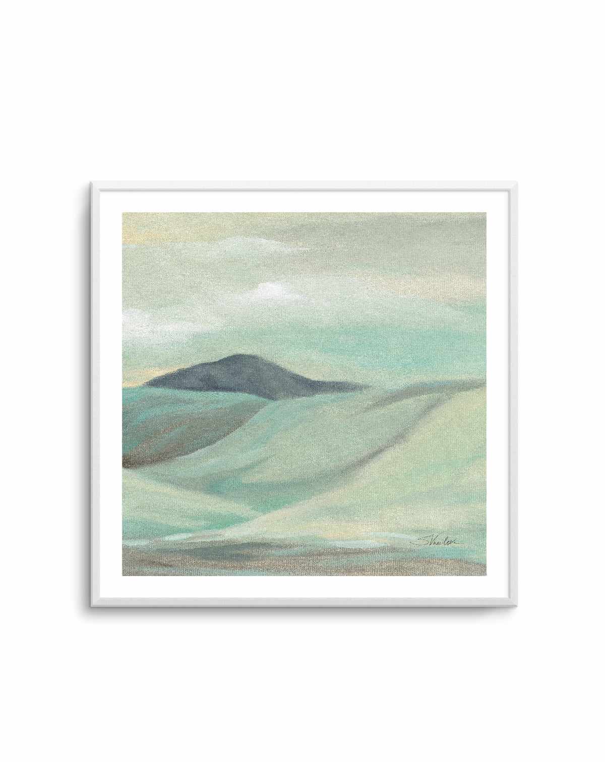 Mint Hills Crop | Art Print