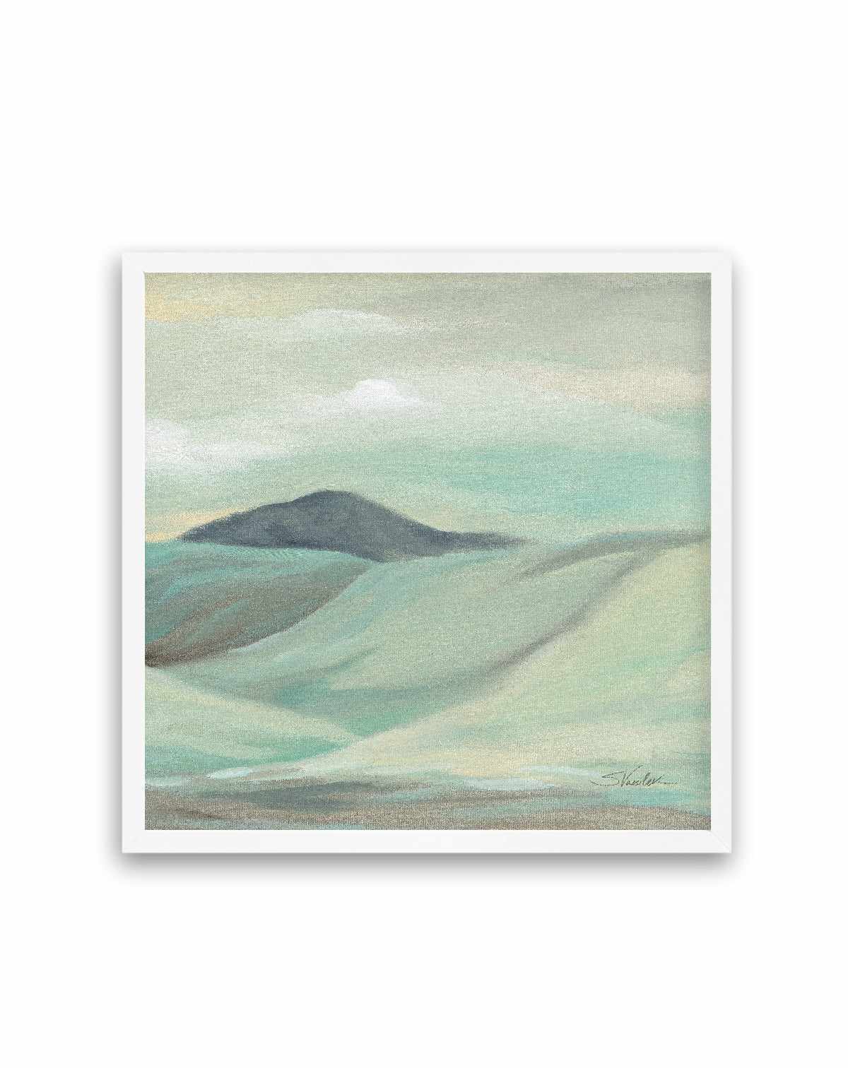 Mint Hills Crop | Art Print