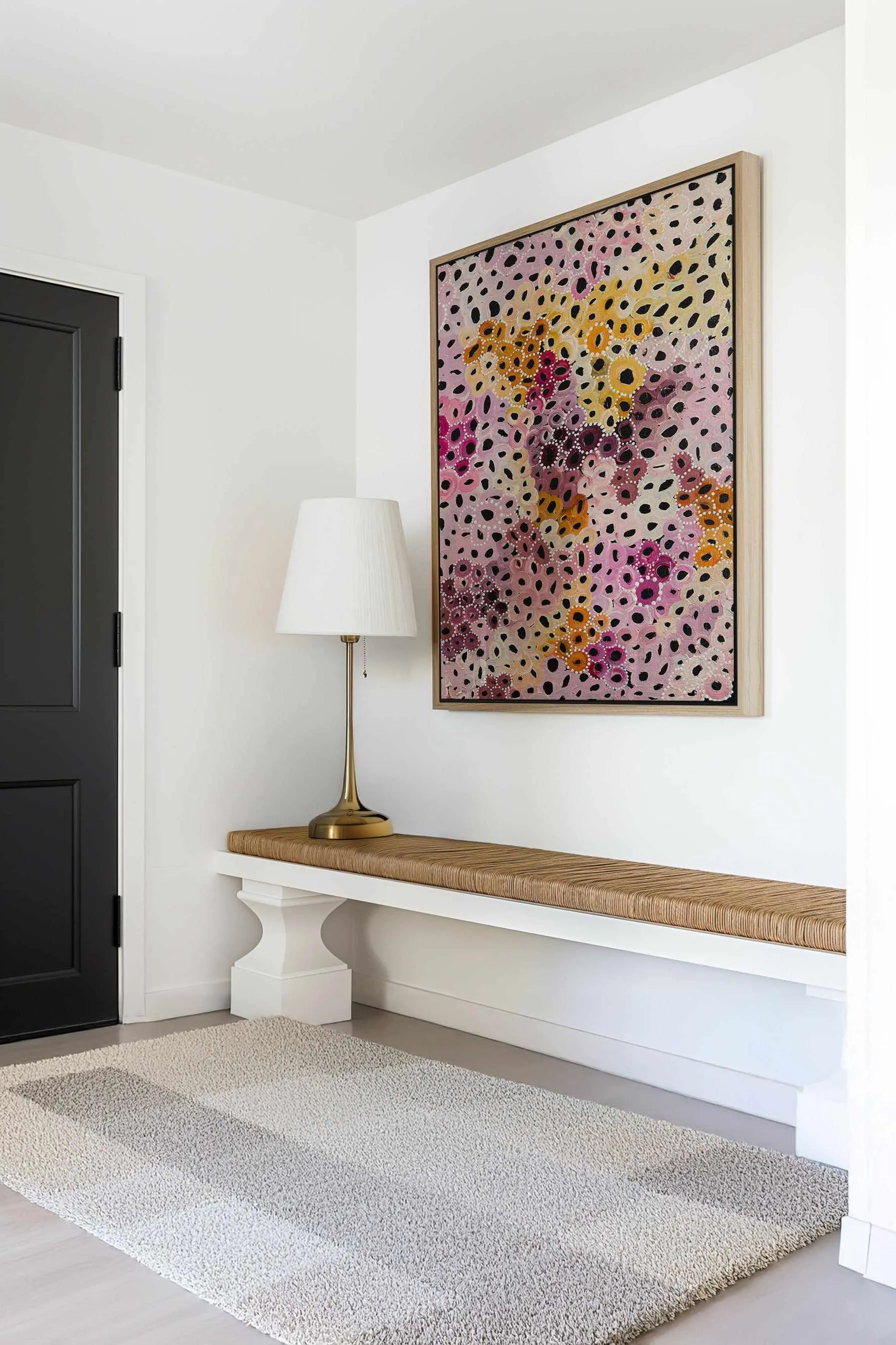 Mirii PT by Bri Chelman | Framed Canvas Art Print from Olive et Oriel where you can shop wallpaper and artworks online