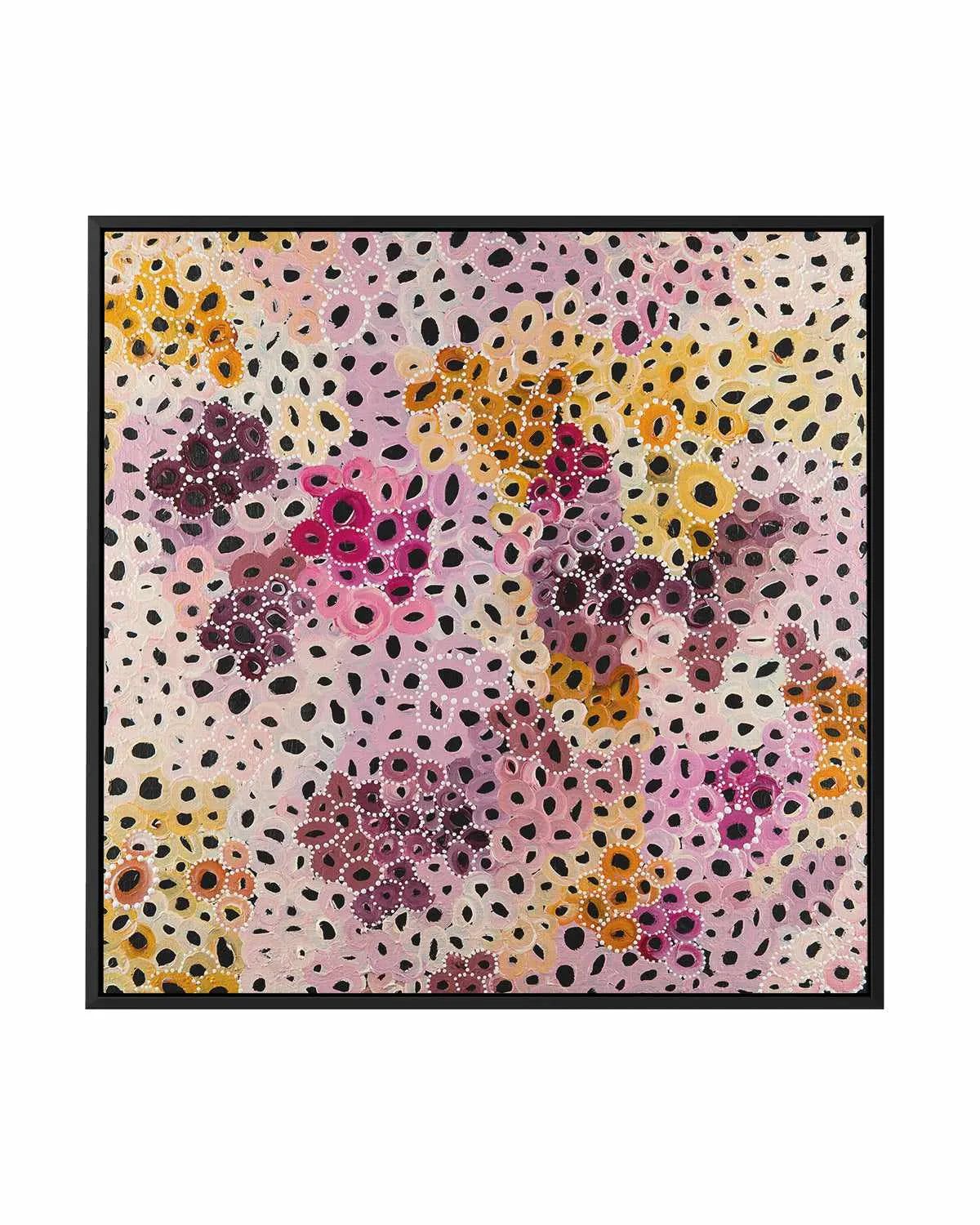 Mirii SQ by Bri Chelman | Framed Canvas Art Print from Olive et Oriel where you can shop wallpaper and artworks online