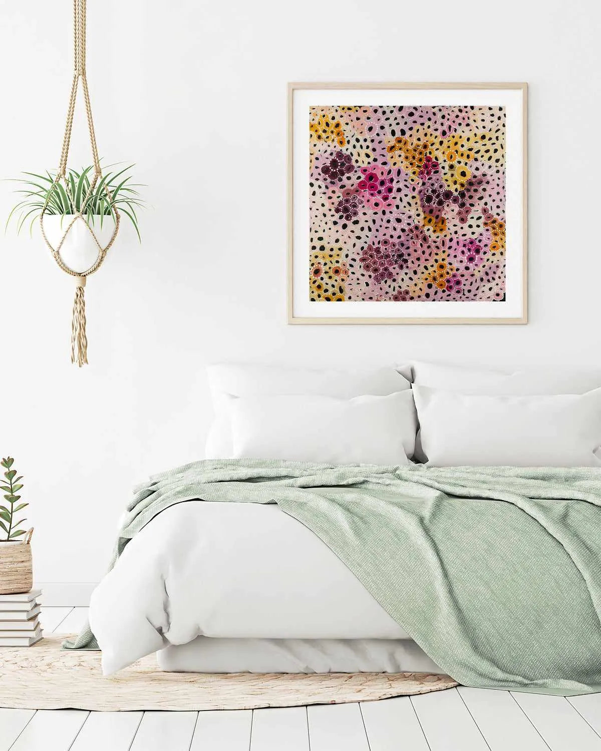 Mirii SQ by Bri Chelman | Art Print from Olive et Oriel where you can shop wallpaper and artworks online