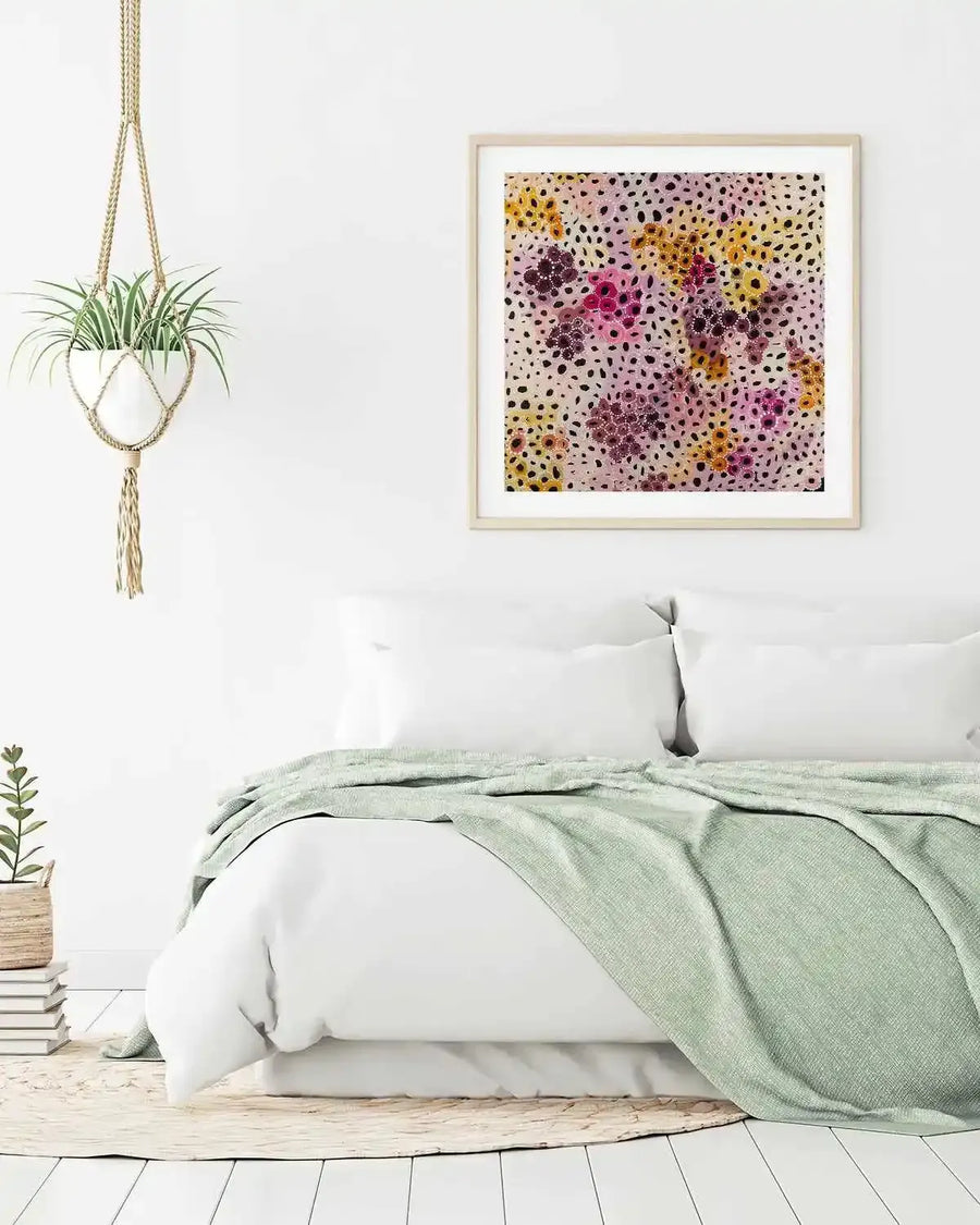 Mirii SQ by Bri Chelman | Art Print from Olive et Oriel where you can shop wallpaper and artworks online