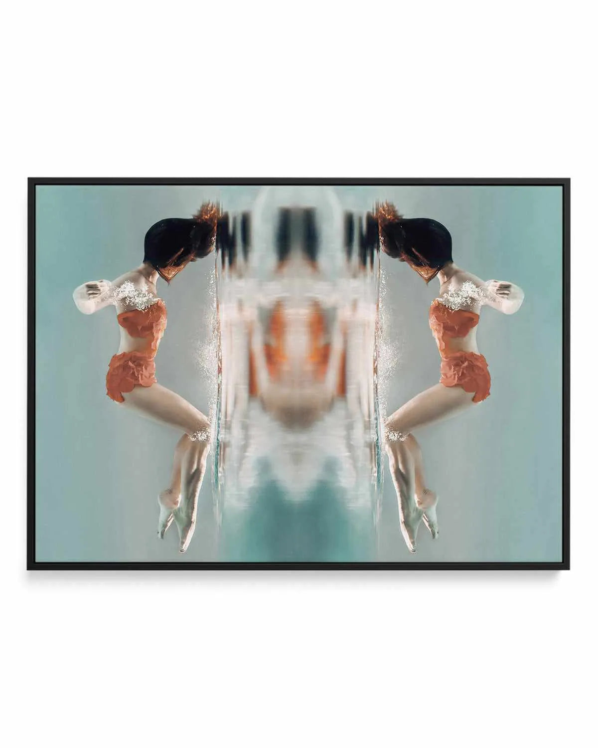 Mirror Dance | Framed Canvas Art Print from Olive et Oriel where you can shop wallpaper and artworks online