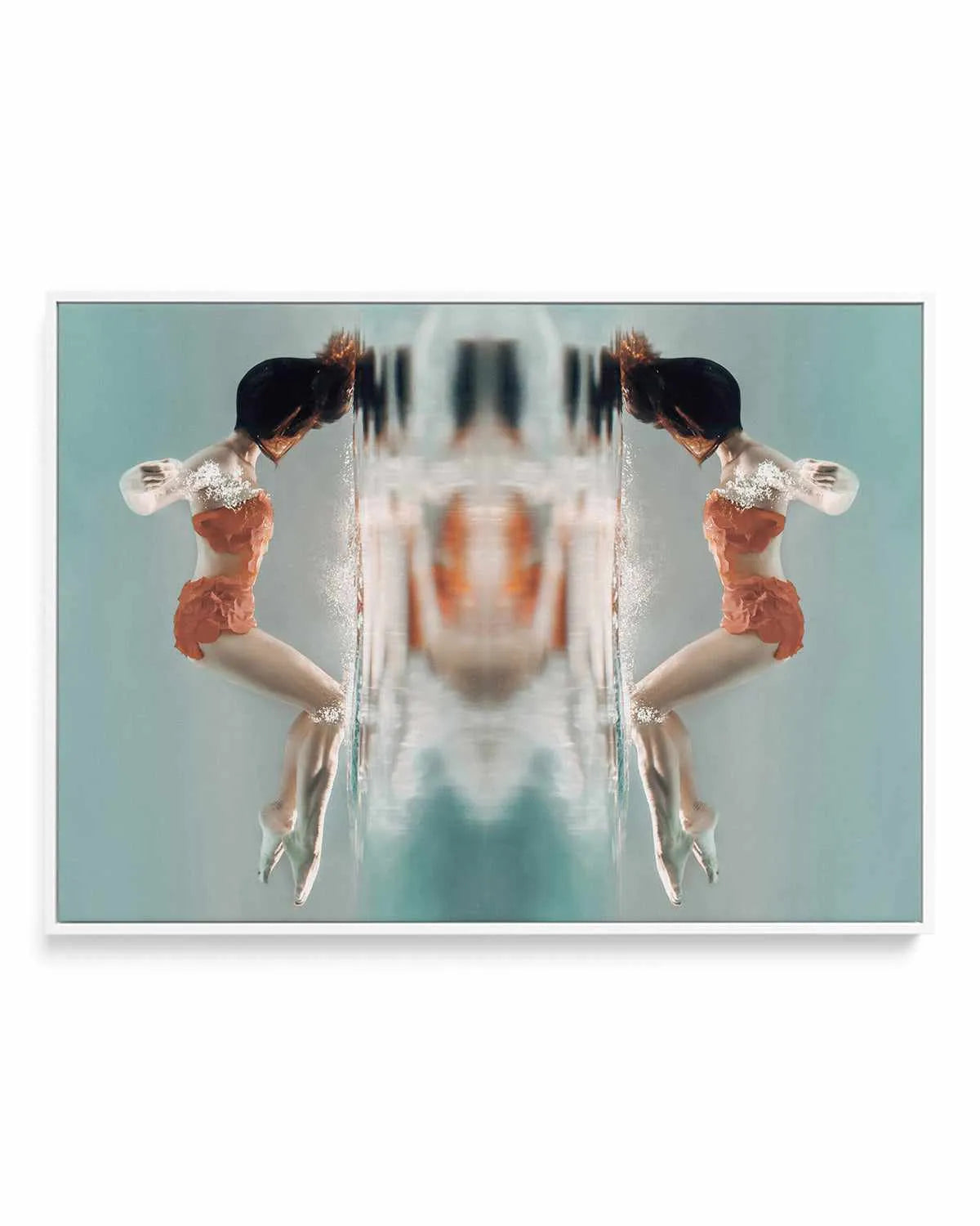 Mirror Dance | Framed Canvas Art Print from Olive et Oriel where you can shop wallpaper and artworks online