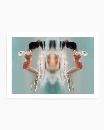 Mirror Dance Art Print from Olive et Oriel where you can shop wallpaper and artworks online
