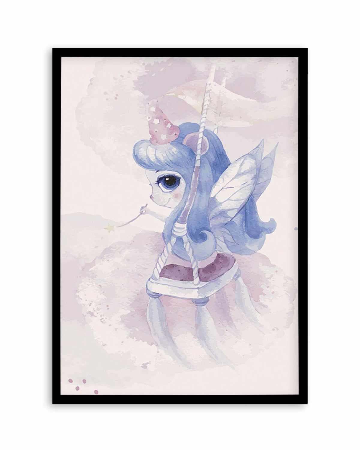 Miss Violet Art Print