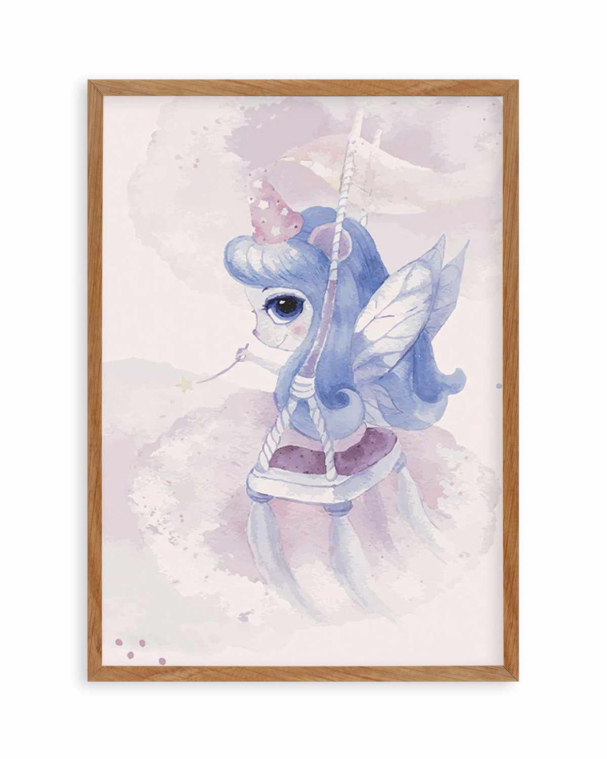 Miss Violet Art Print