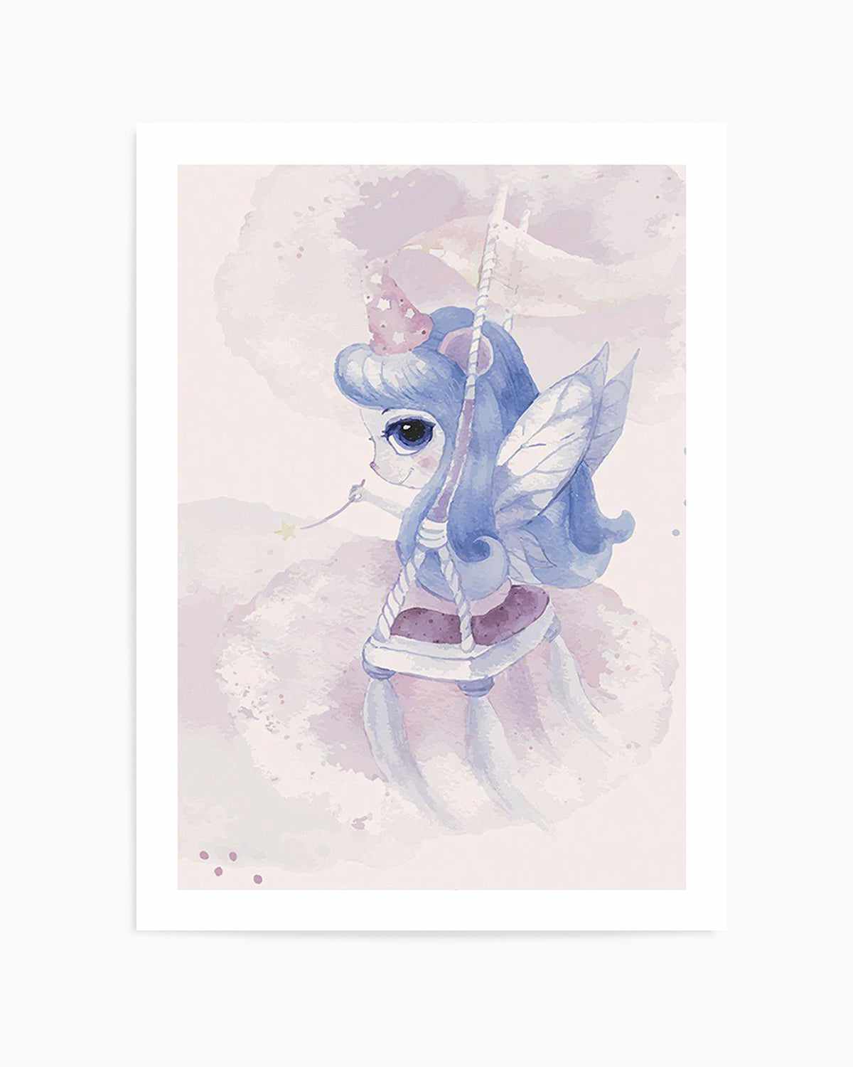 Miss Violet Art Print