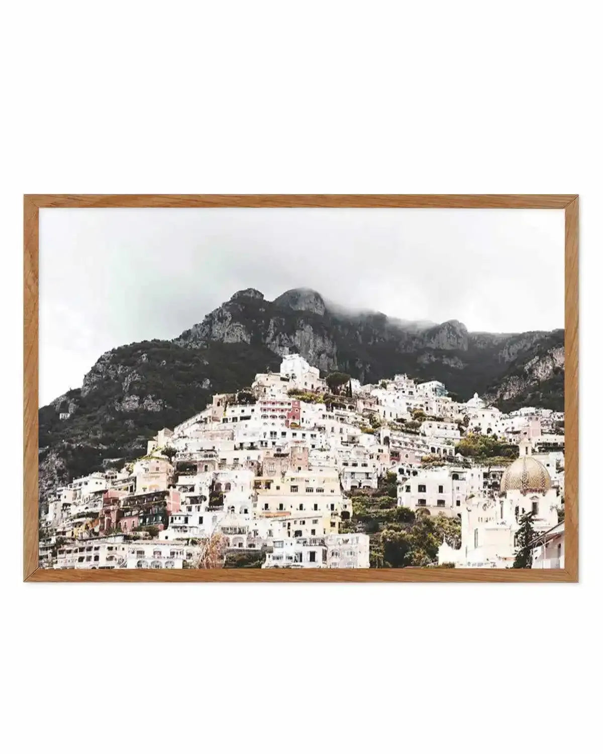 Mist Over Positano Art Print from Olive et Oriel where you can shop wallpaper and artworks online