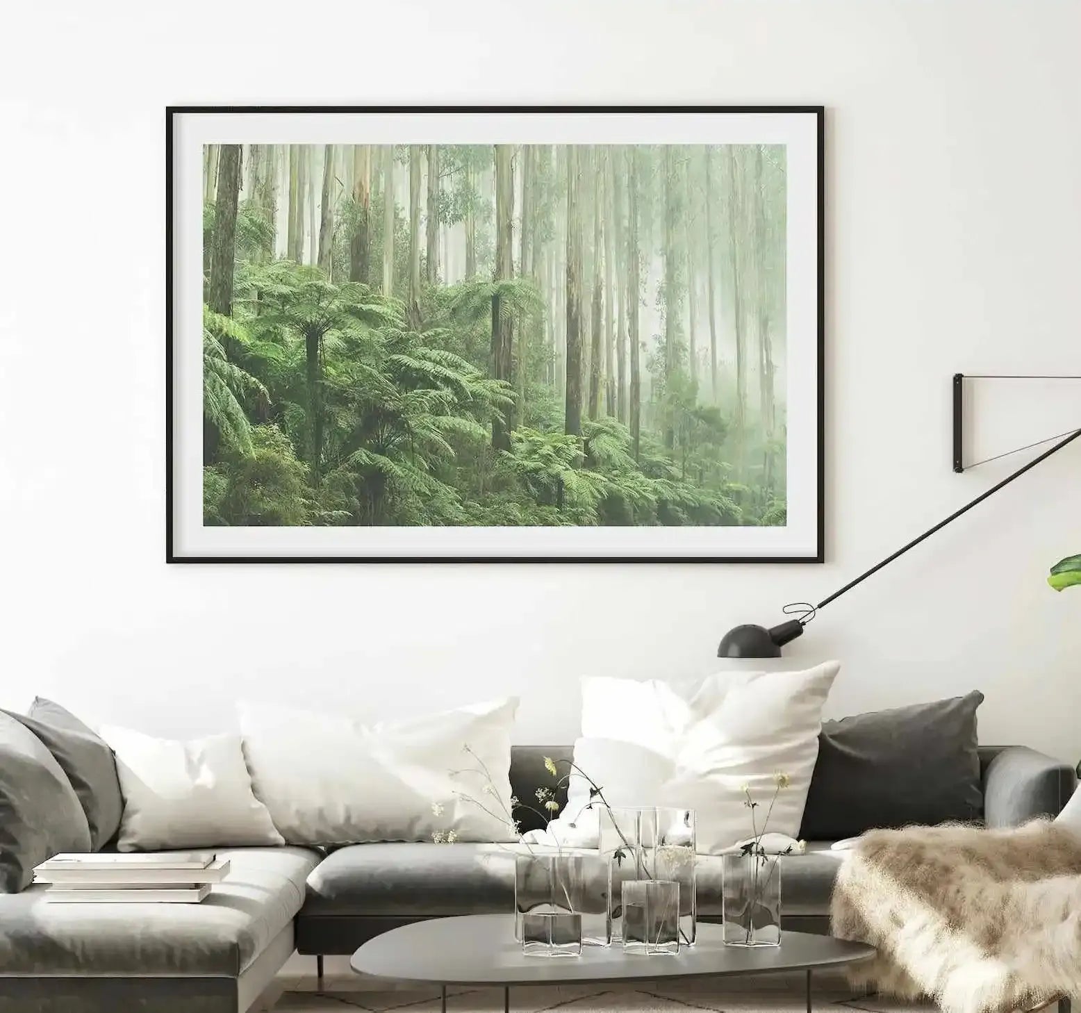 Misty Forest, Healesville Victoria Art Print-PRINT-Olive et Oriel-Olive et Oriel-Buy-Australian-Art-Prints-Online-with-Olive-et-Oriel-Your-Artwork-Specialists-Austrailia-Decorate-With-Coastal-Photo-Wall-Art-Prints-From-Our-Beach-House-Artwork-Collection-Fine-Poster-and-Framed-Artwork