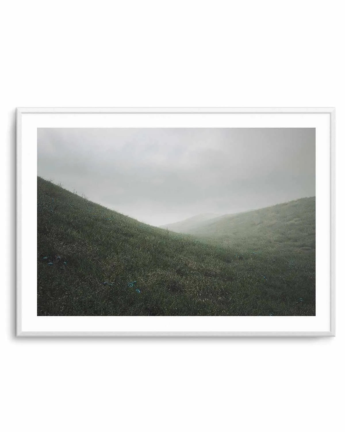 Misty Hills by Guachinarte Art Print from Olive et Oriel where you can shop wallpaper and artworks online