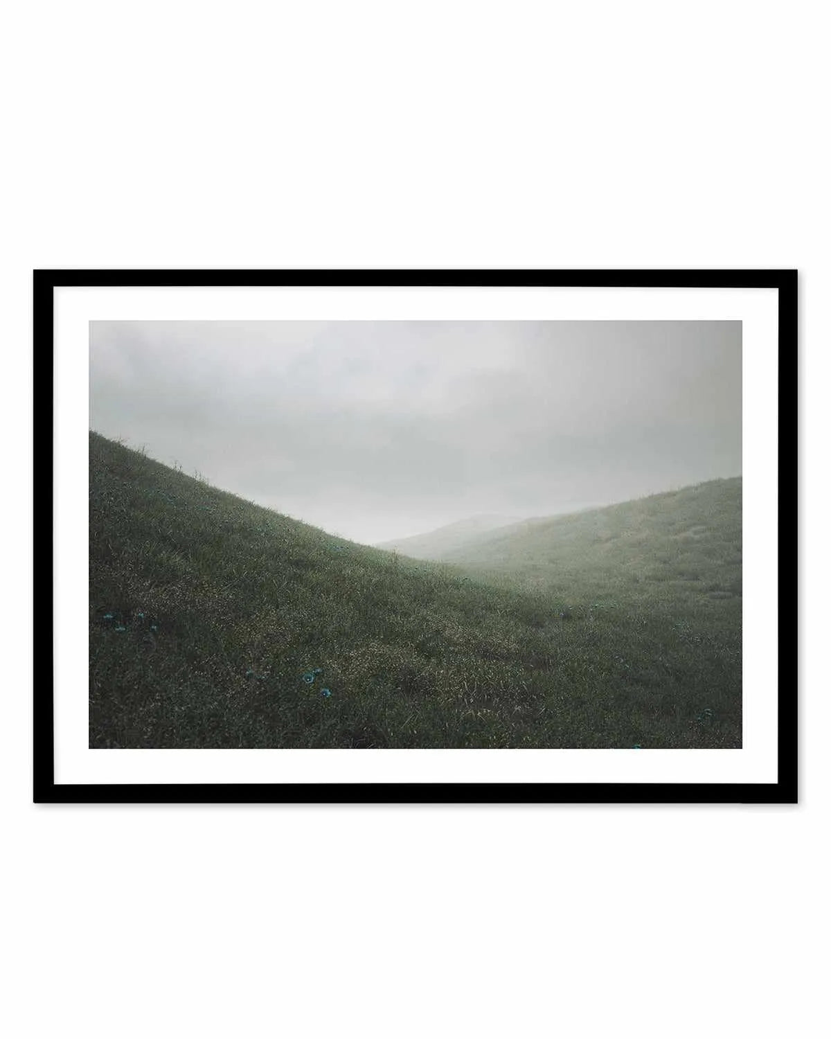 Misty Hills by Guachinarte Art Print from Olive et Oriel where you can shop wallpaper and artworks online