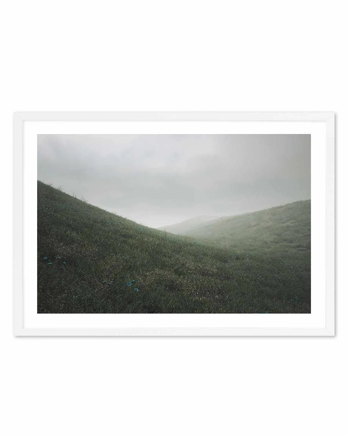 Misty Hills by Guachinarte Art Print from Olive et Oriel where you can shop wallpaper and artworks online