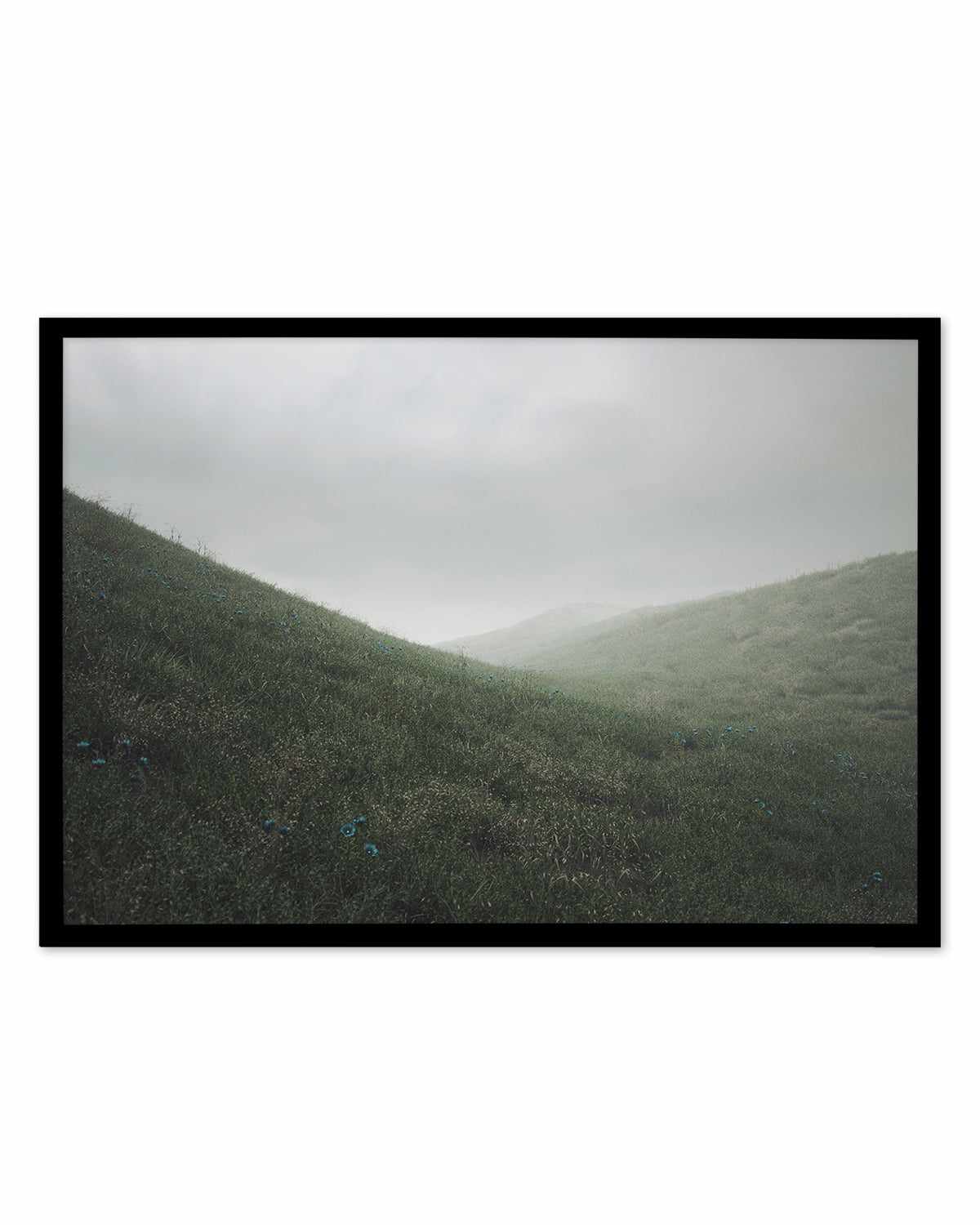 Misty Hills by Guachinarte Art Print