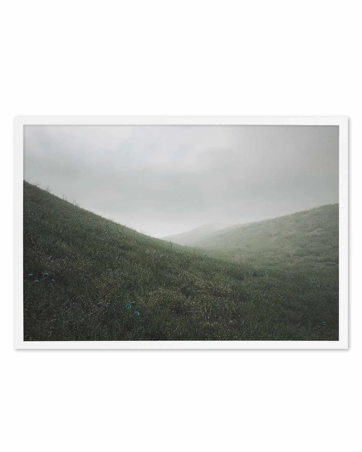Misty Hills by Guachinarte Art Print from Olive et Oriel where you can shop wallpaper and artworks online