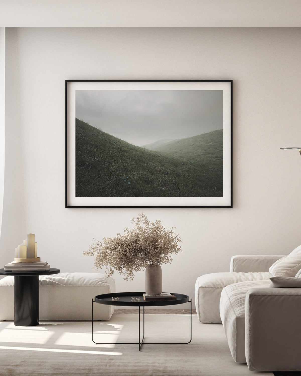 Misty Hills by Guachinarte Art Print