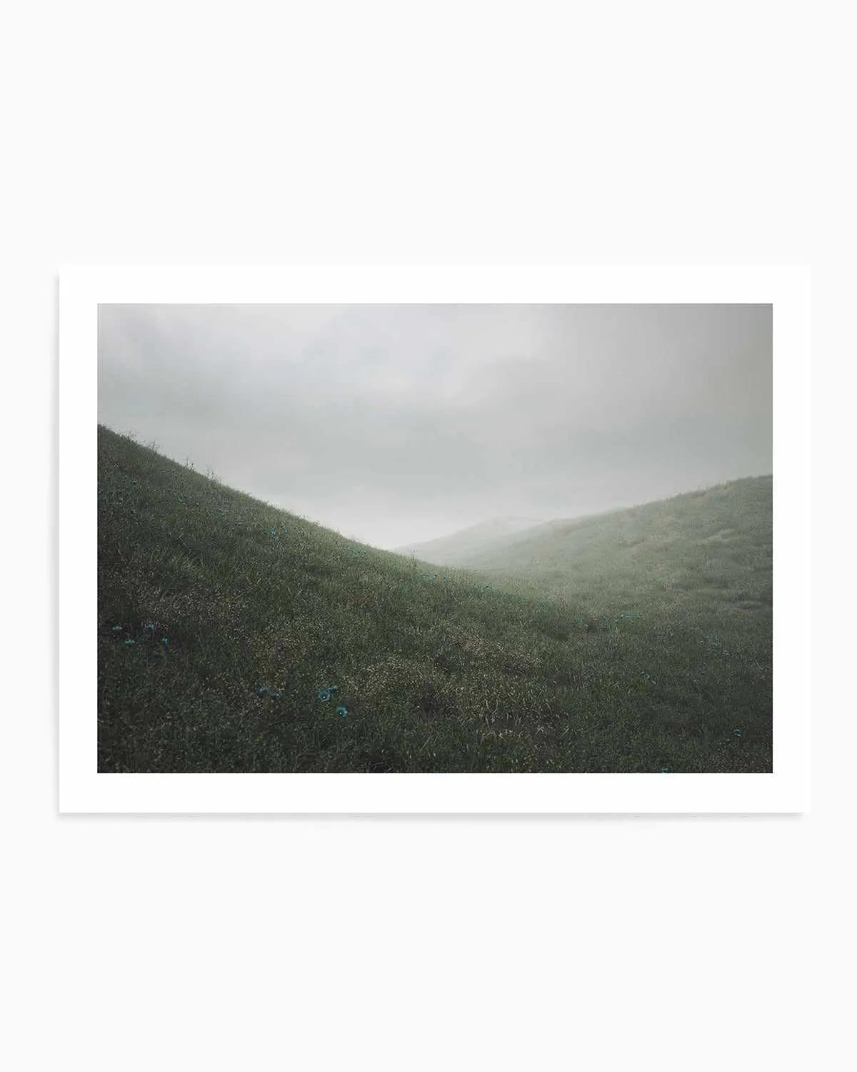 Misty Hills by Guachinarte Art Print from Olive et Oriel where you can shop wallpaper and artworks online