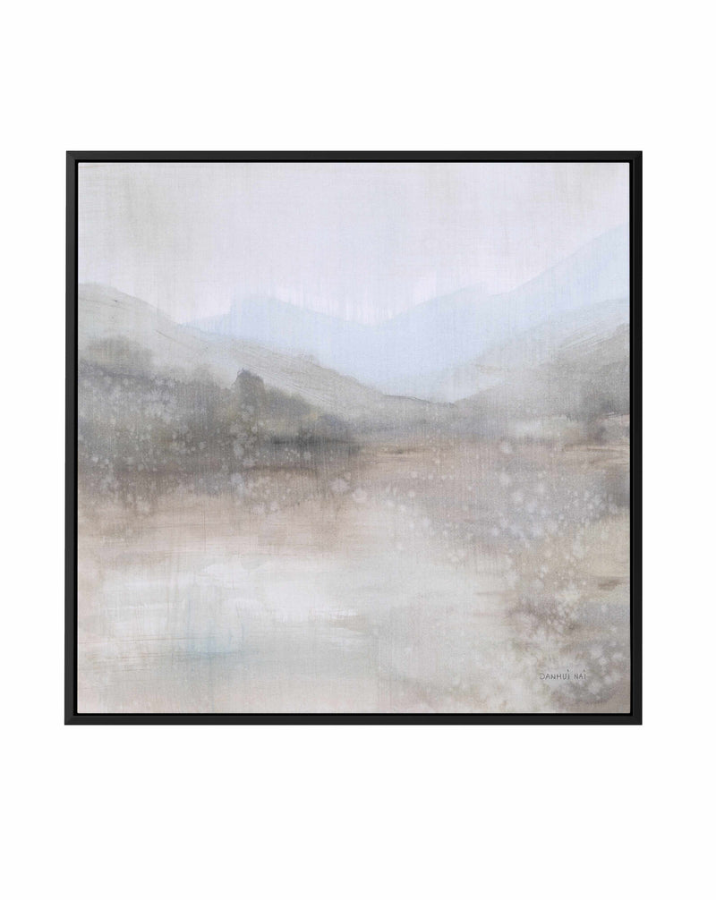 Misty Mood | Framed Canvas Art Print