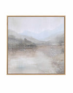 Misty Mood | Framed Canvas Art Print