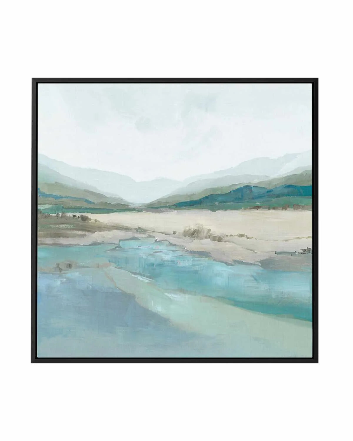 Misty Mornings | Framed Canvas Art Print from Olive et Oriel where you can shop wallpaper and artworks online