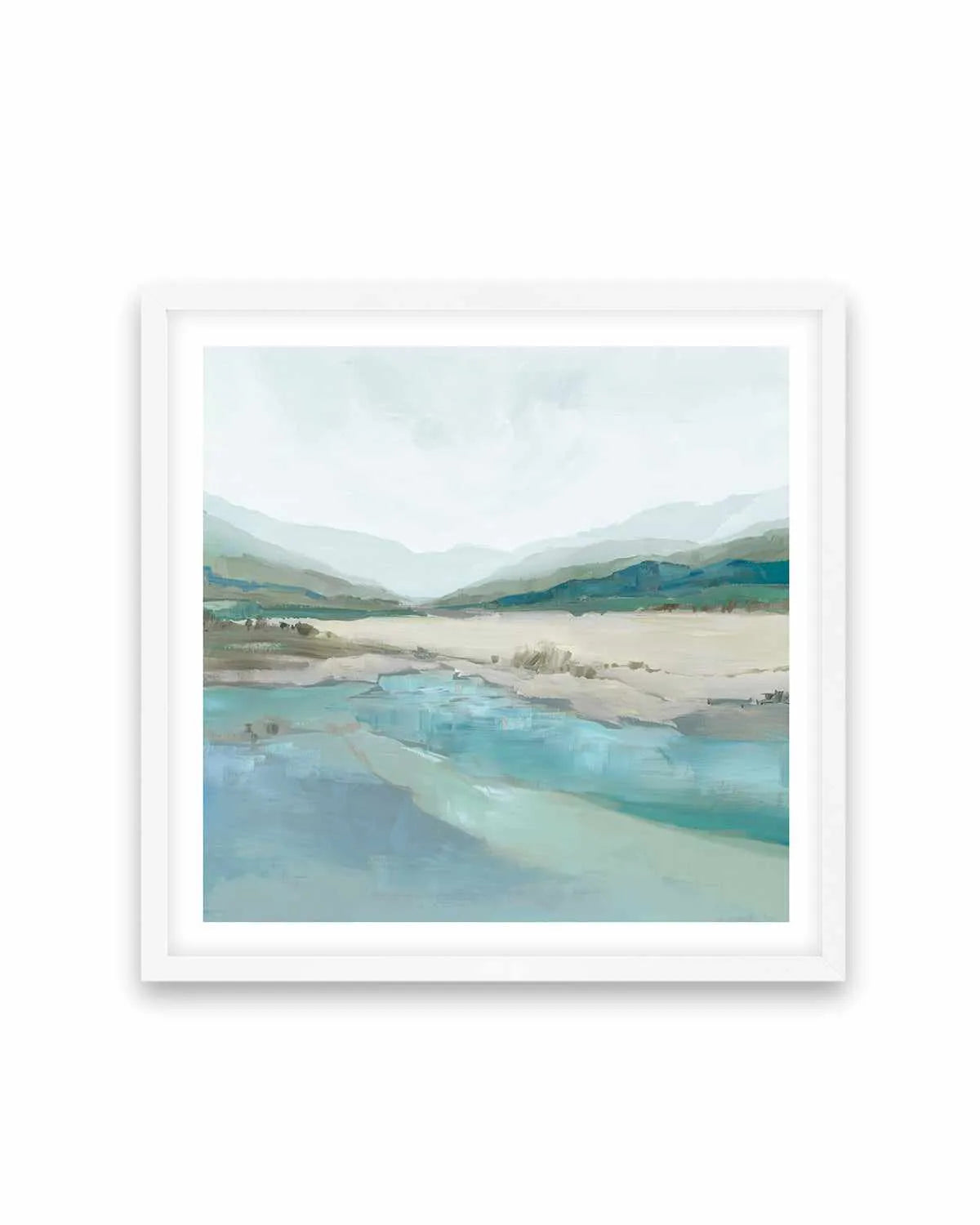 Misty Mornings Art Print from Olive et Oriel where you can shop wallpaper and artworks online
