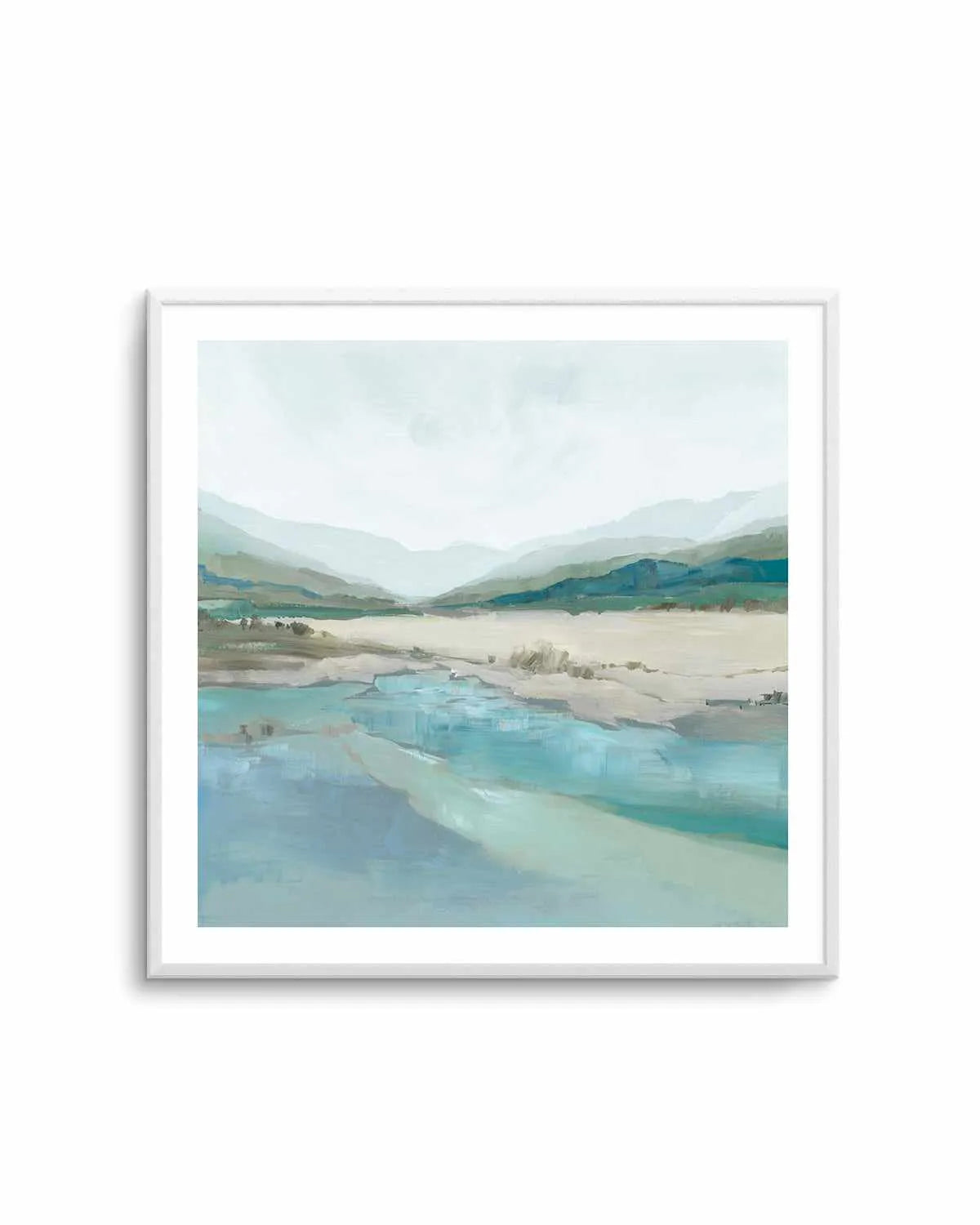 Misty Mornings Art Print from Olive et Oriel where you can shop wallpaper and artworks online