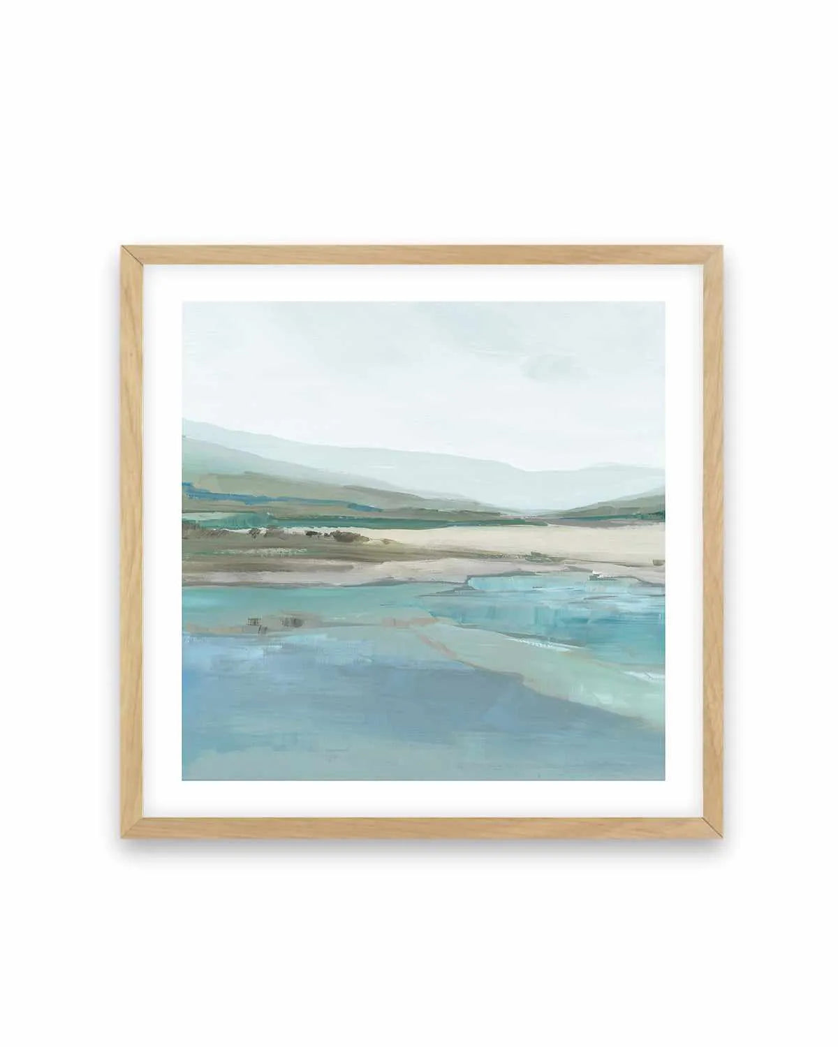 Misty Mornings Left SQ Art Print from Olive et Oriel where you can shop wallpaper and artworks online