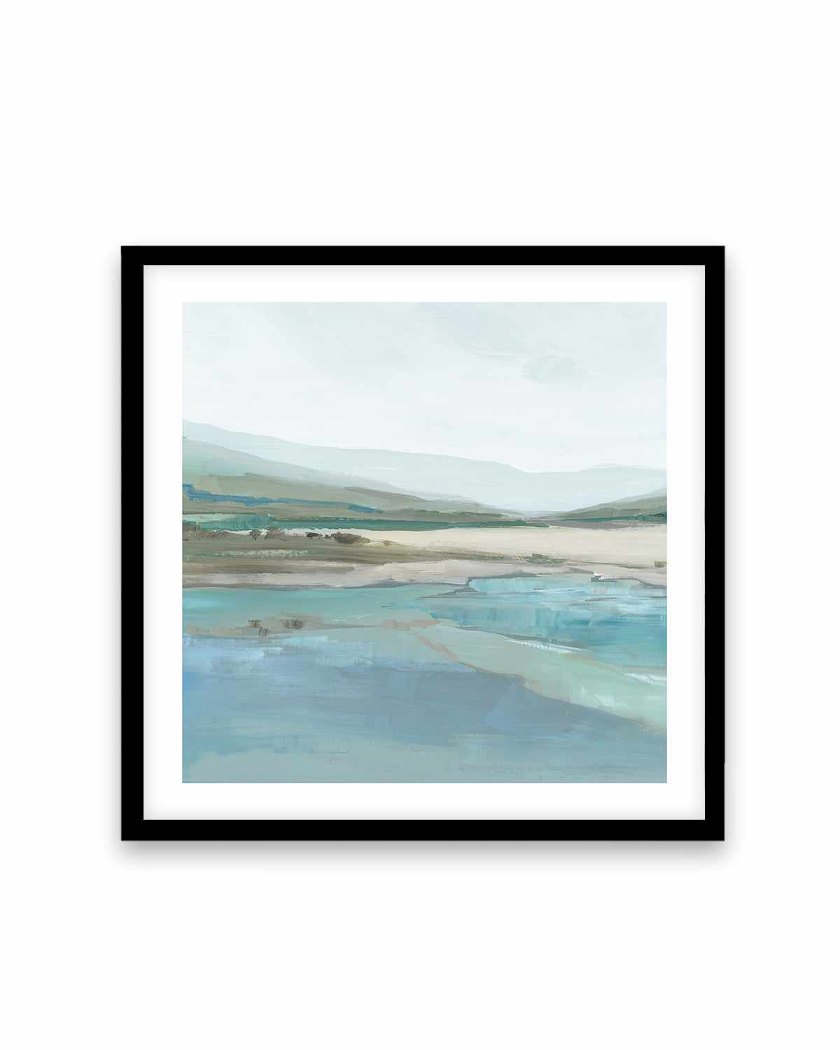 Misty Mornings Left SQ Art Print