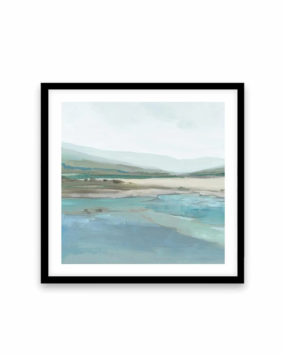 Misty Mornings Left SQ Art Print from Olive et Oriel where you can shop wallpaper and artworks online