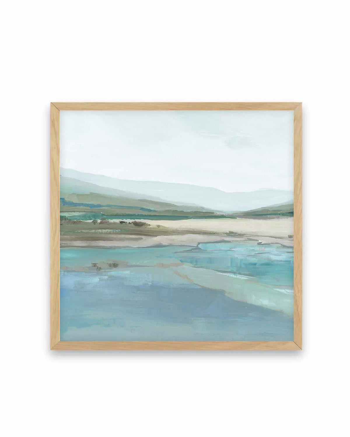 Misty Mornings Left SQ Art Print from Olive et Oriel where you can shop wallpaper and artworks online