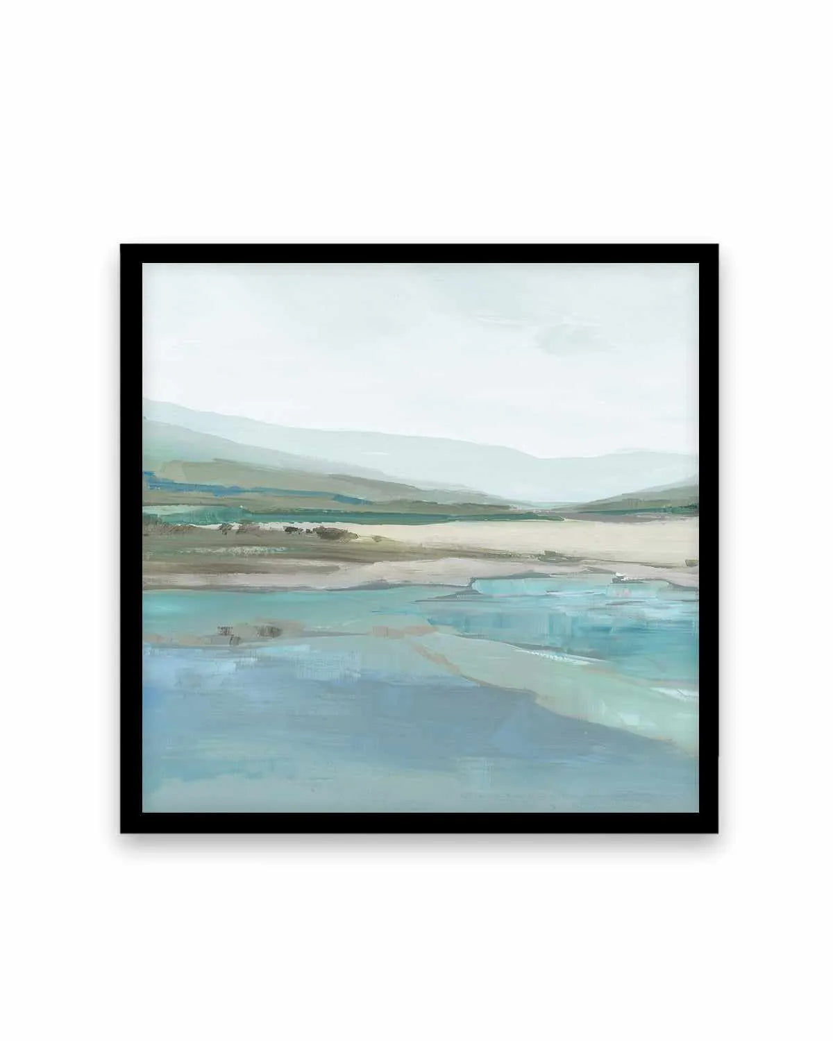 Misty Mornings Left SQ Art Print from Olive et Oriel where you can shop wallpaper and artworks online