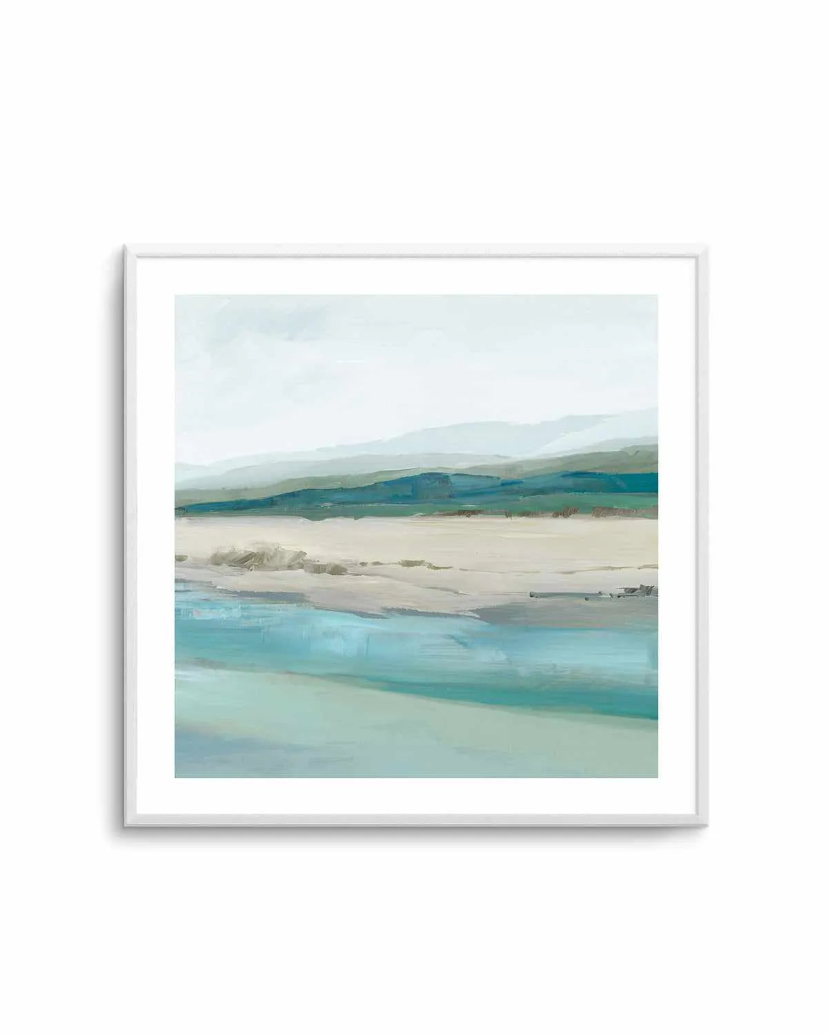 Misty Mornings Right SQ Art Print from Olive et Oriel where you can shop wallpaper and artworks online