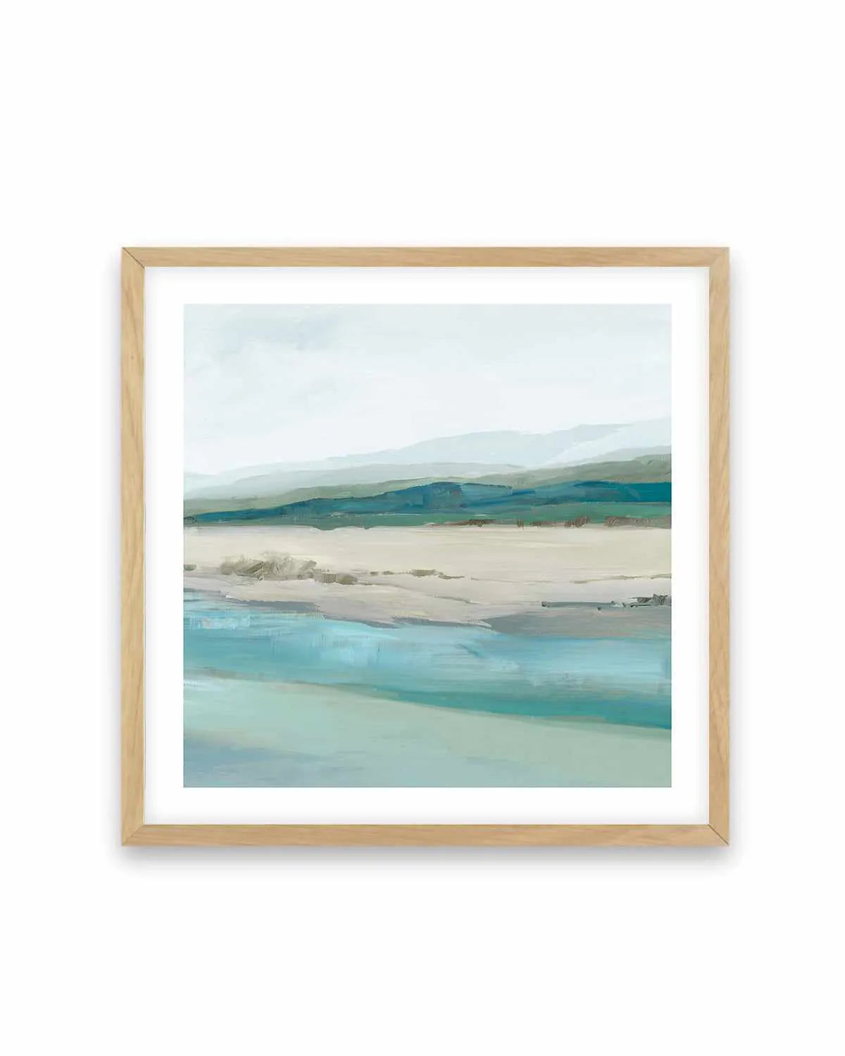 Misty Mornings Right SQ Art Print from Olive et Oriel where you can shop wallpaper and artworks online