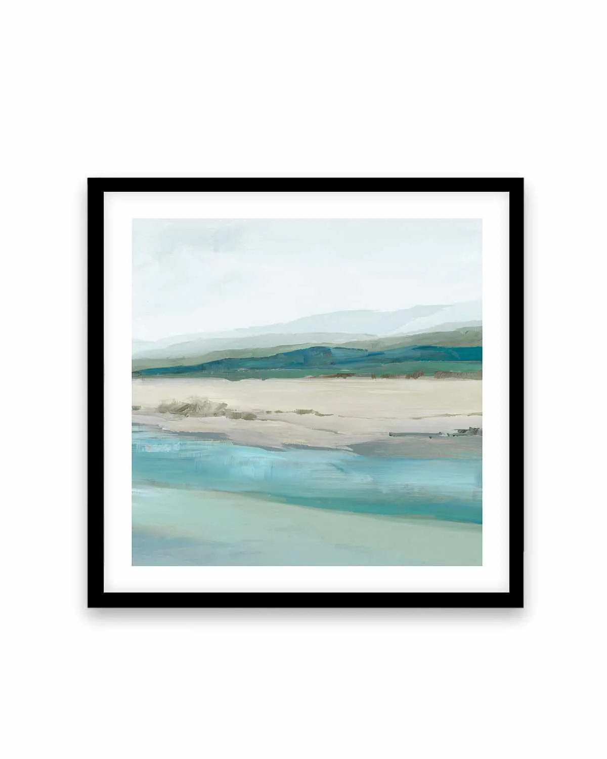 Misty Mornings Right SQ Art Print from Olive et Oriel where you can shop wallpaper and artworks online