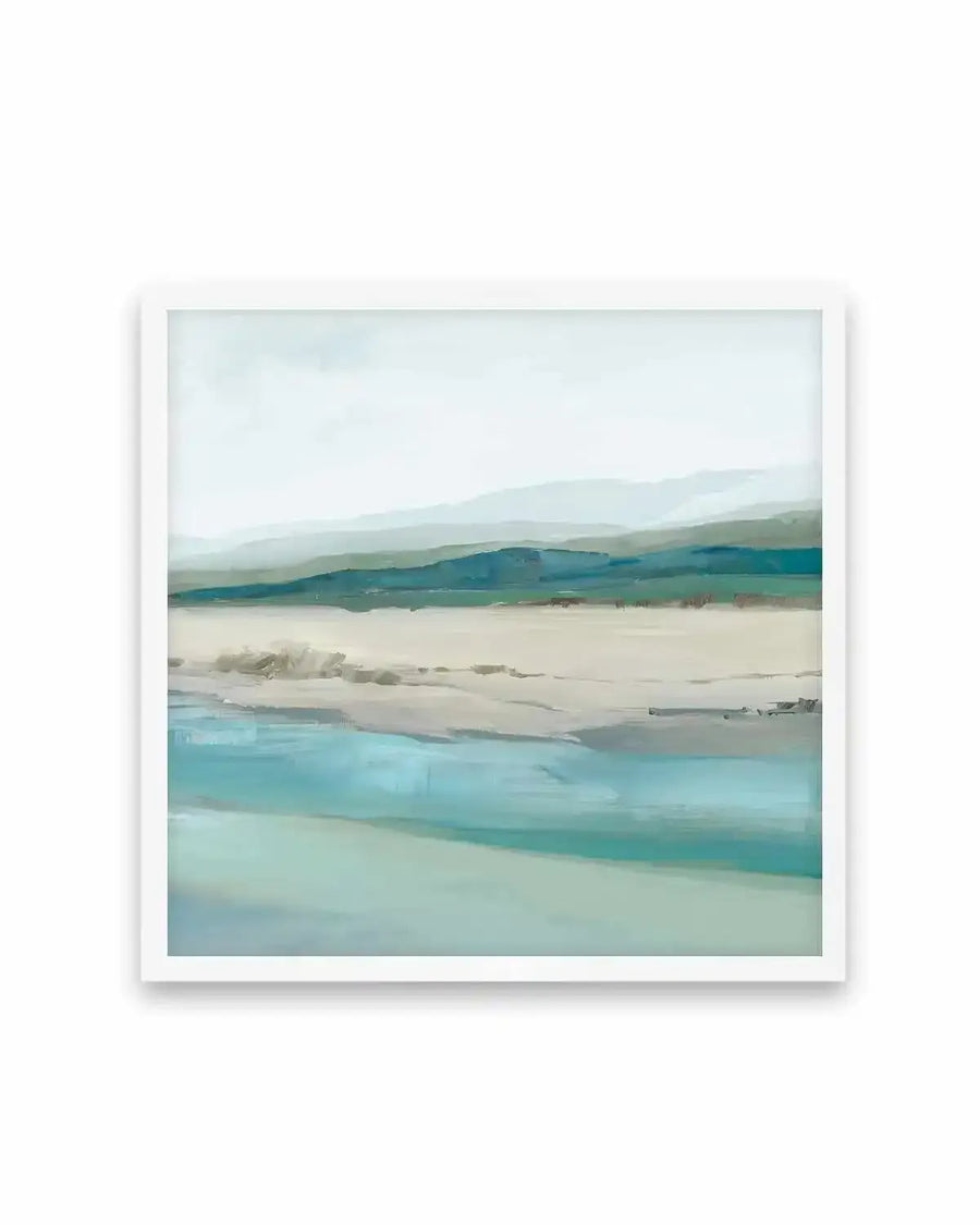 Misty Mornings Right SQ Art Print from Olive et Oriel where you can shop wallpaper and artworks online