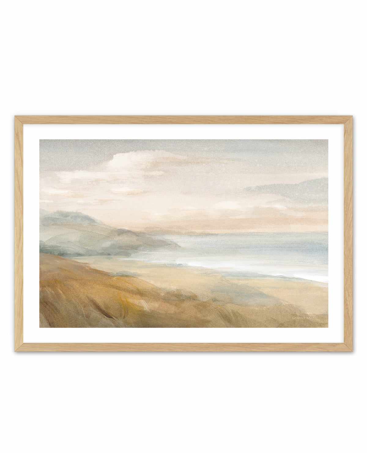 Misty on the Headlands | Art Print