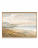 Misty on the Headlands | Framed Canvas Art Print