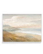 Misty on the Headlands | Framed Canvas Art Print