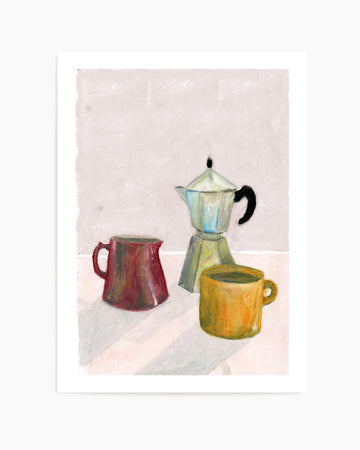 Mocha Pot by Laura Page | Art Print