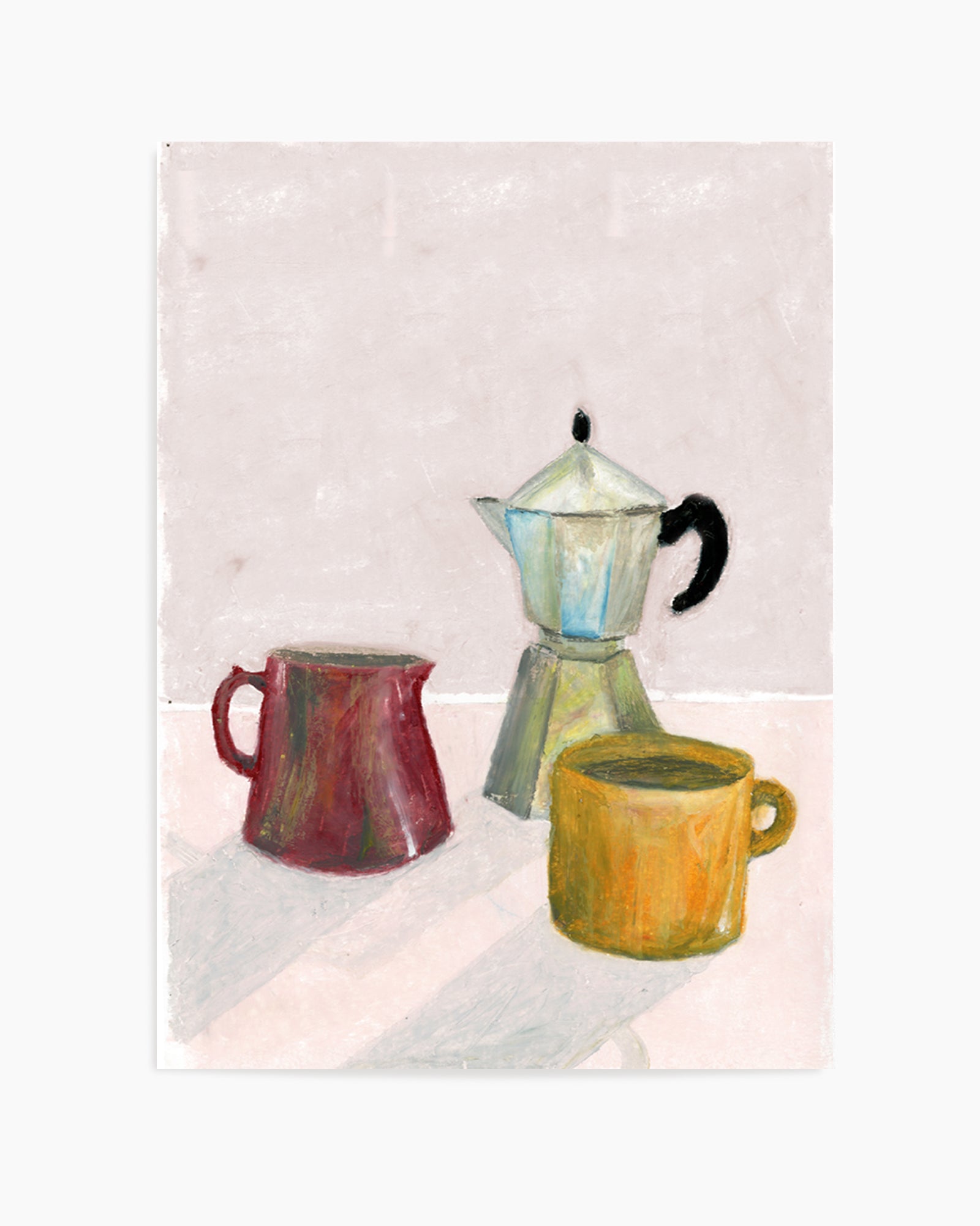 Mocha Pot by Laura Page | Art Print